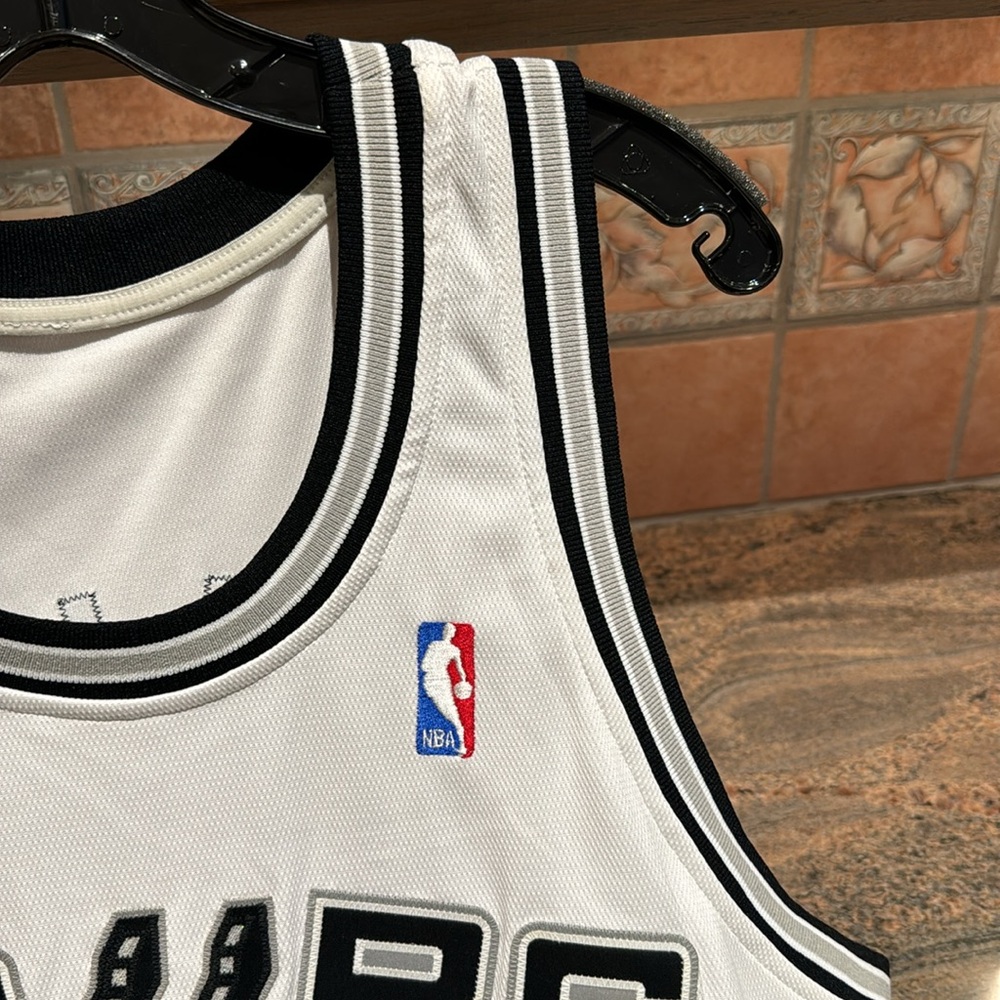 RARE Game Jersey Adidas SIGNED Michael Finley San Antonio Spurs Jersey 2006-2007 - Picture 3 of 10